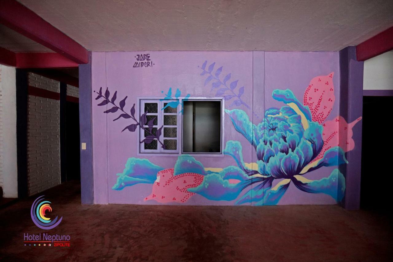 Hotel Neptuno Zipolite Kültér fotó